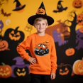 thumbnail image 7 of TBBCWWQY Kids Halloween Sweatshirt Monster Truck Pullover Boys Girls Unisex Crewneck Long Sleeve Shirt Tops Age 10T, 7 of 7