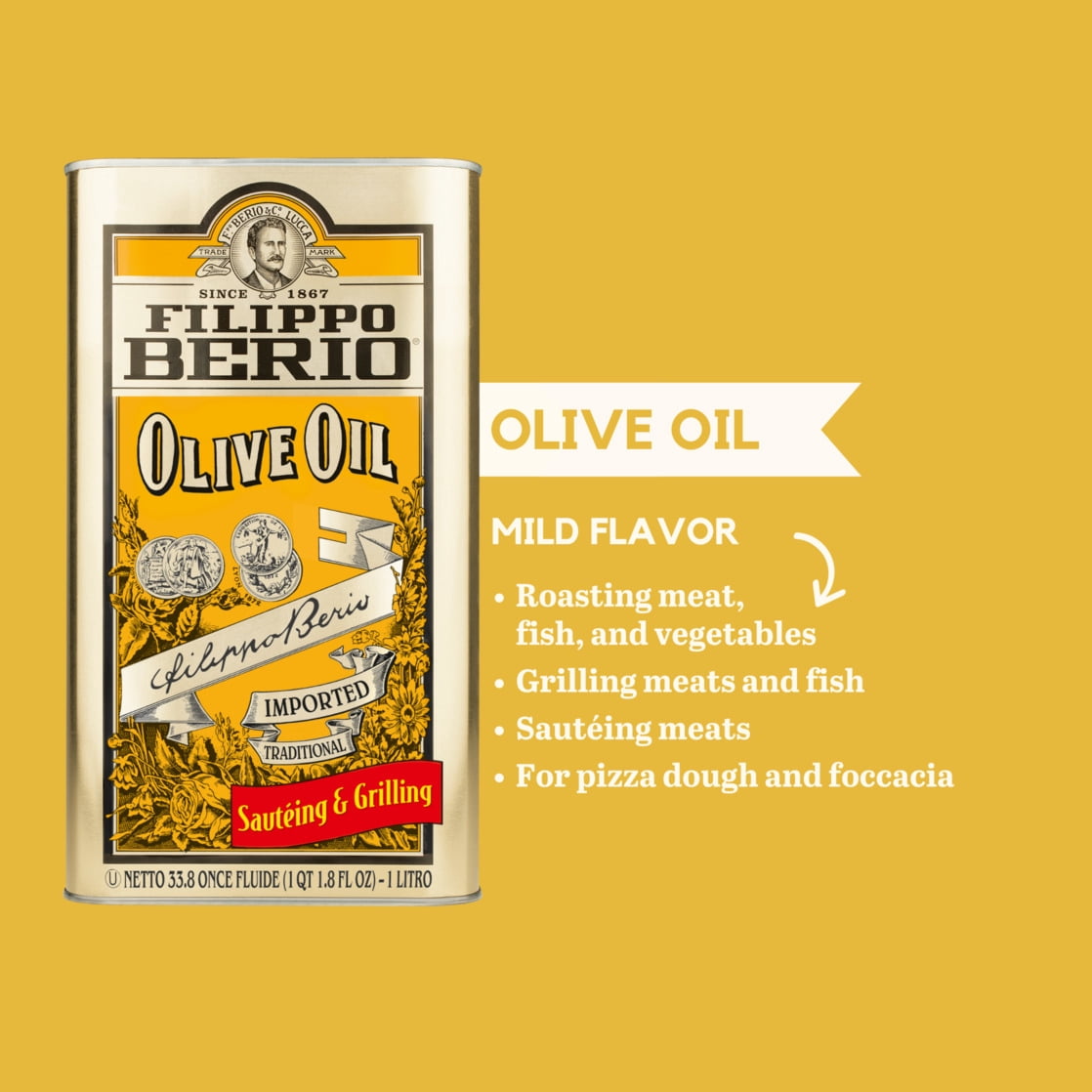 Filippo Berio Olive Oil 33.8 fl Oz
