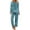 Sky Blue, variant on Pajamas Sets for Women Under $10 2PC Plus Size Womens Pajamas Tops and Pants Army Green