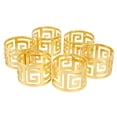 thumbnail image 3 of Napkin Rings Buckles6pcs Napkin Ring Set Napkin Holder Hotel Napkins Ring Leading Edge Technology, 3 of 5