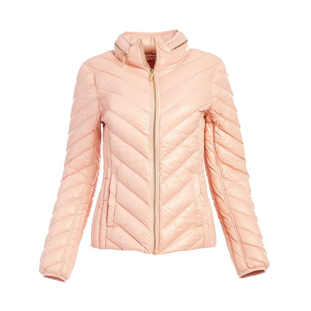 Women's Blush Pink Michael Kors Jacket Packable Down Puffer Coat for Women  Michael Kors - Walmart.com