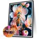 thumbnail image 2 of Cuadros Decorativos 5D bricolaje ronda completa taladro diamante pintura flor abeja Kit decoración del hogar (QQ321) DQrwqpou Nuevos Originales, 2 of 9