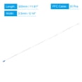 thumbnail image 2 of FFC Ribbon Flat Flexible Cable 6 Pin 0.5mm 300mm (B Type) for LCD Laptop 20pcs, 2 of 5