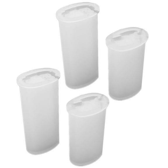 Soimiss 4 Pcs Reusable Epoxy Moulds Lighter Holder Mold for Resin White for Craft Making