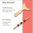 thumbnail image 6 of Phlorena Maderoterapia 7-in-1 Wood Therapy Tools Kit for Body Sculpting, Shaping, and Thai Massage, 6 of 7