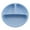 Sky Blue, variant on BPA-Free Silicone Baby Plate with Divided Design and 3 Grids - Ideal Toddler Suction Plate for Daily Use and Infant Feeding Supplies
