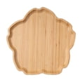 thumbnail image 2 of Xihbxyly Bandeja de Madera Maciza, Bambú Natural, Resistente, Diseño Multiforma, Versátil para Aperitivos y Frutas, Ideal para Fiestas o Uso Familiar, 18 X 18 Cm, 25 X 25 Cm, 30 X 30 Cm, 2 of 6