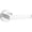 Polished Chrome, variant on Sure-Loc SN101-RD SB Siena Passage Door Lever Set - Brass
