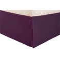 thumbnail image 1 of Microfiber Queen Bedskirt Solid  Plum, 1 of 1