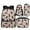 Paw Print Dachshund Dog, variant on Yspwyqan Galaxy Purple Axolotl Backpack Set with Lunch Box Pencil Case Water Bottle Bag, 4Pcs Double Zipper Lightweight Girls Backpack Set Fits 14" Laptop for School Travel