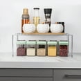 thumbnail image 2 of ROFAY Wire Rack Kitchen Food Storage Cabinet Shelf Organizer, Chrome, 4 Pack, 2 of 6