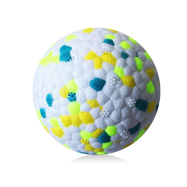 Methold Juguete para morder para mascotas, juguetes de pelota de entrenamiento, mordedor interactivo antiestrés, entrenador de actividades para Suministros para perros Azul amarillo Methold PT003592-02