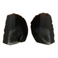 thumbnail image 3 of Gray Banded  Brazilian Agate Drusy Geode Bookends 4-7 Pounds, 3 of 4