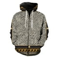 thumbnail image 1 of Sudadera con capucha y cremallera con estampado dorado de lujo para hombre, divertida, de manga larga, primavera 2024, gran oferta, estilo Harajuku informal para adolescentes., 1 of 6