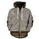 thumbnail image 1 of Sudadera con capucha y cremallera para hombre, unisex, con estampado dorado de lujo, chaquetas con capucha, manga larga, divertida ropa de calle Harajuku de primavera, 1 of 6