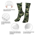 thumbnail image 3 of Goofa Camouflage Shark for 16in Socks, Funny Novelty Crazy Design Cotton Socks Sports Socks Knee High Socks For Men, Women,1Pairs - Gift For Working Friends, 3 of 7