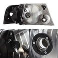 thumbnail image 2 of AKKON - For Black Bezel 02-05 Ford Explorer Headlights Replacement + Corner Bumper Signal Lamps 6pcs Set, 2 of 6