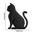 thumbnail image 3 of RNLUGM Car Accessories Three-dimensional Cute Car Decoration Body Decoration Car Stickers Pet Car Stickers Scratch Cover, 3 of 6