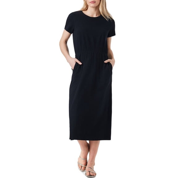 NIC ZOE womens Ss Side Slit Midi Dress, xs