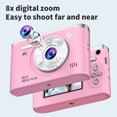 thumbnail image 6 of Staron under $5! 1080P HD Digital Camera with 50MP 8x Zoom, Portable Camera for Photography Video, Compact Camera for Travel Events Everyday, 6 of 7