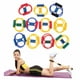 OpolskiResistance Band Yoga Pilates Tirer Exercice Étirement Fitness Tube Bandes d'Entraînement – image 1 sur 7