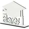 thumbnail image 1 of Mobutofu Graduation Frame Sign White Photo Frame Desk Placement 1 Piece, 1 of 6
