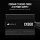 thumbnail image 2 of FUENTE CORSAIR CX650 650W 80 PLUS BRONZE, 2 of 5