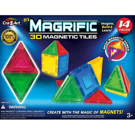 Cra-Z-Art Magrific 14-Piece Magnetic Set