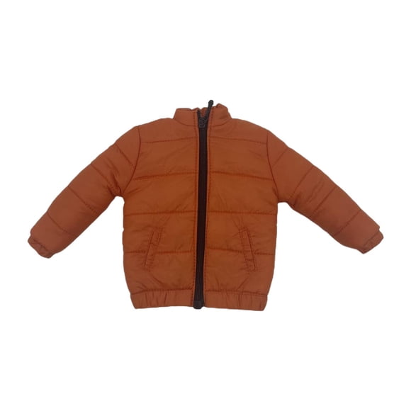 Ropa de muñeca Bewildely chaqueta de plumón Naranja 12.3 cm