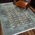 thumbnail image 3 of Ottomanson Machine Washable Cotton 5x7 Flatweave Area Rug for Living Room, 5' x 7', Rust Brown Bokhara, 3 of 8