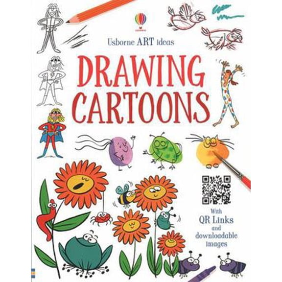 Pre-Owned Usborne Drawing Cartoons (Paperback) 0794544320 9780794544324