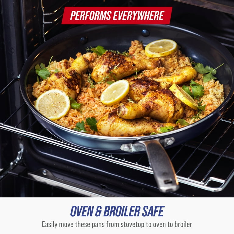 Blue Diamond 12-Pc Non-Stick Cooking Coated Ceramic Cookware Set