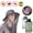 Gray, variant on Mosquito Head Net Hat for Men Women, Wide Brim Sun Hats with Mesh Mask, UV Protection for Travel Camping Fishing, Green