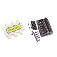 thumbnail image 1 of Puente fijo de guitarra shamjiam con Llaves de tuerca de bloqueo de Tubo para guitarra eléctrica sin cabeza, 1 of 9