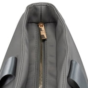 Badgley Mischka Women's Nylon Travel Tote Weekender Duffle Bag - Lightweight Travel Bag (Grey)