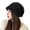 Black, variant on Holzlrgus Knitted Beanies for Women Design Flower Beanie Beret Bonnet Skull Cap Warm Fall Winter Cap for Ski Travel Work
