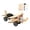 Khaki, variant on Taxiplane Toy - Wooden Science Kit for Kids, Electric Sliding Plane Model, STEM Educational Building Project, Handmade Craft for Children Experiments