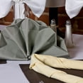 thumbnail image 4 of 12 Pack Cloth Table Napkins / Linens - 50/50 Satin Band 20 Inch x 20 Inch - Royal Blue, 4 of 6