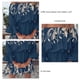 thumbnail image 5 of Vestido con hombros descubiertos y estampado floral para mujer, manga larga con volantes, cintura alta, túnica con volantes, vestido fluido de línea A 1# XL, 5 of 5