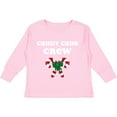 thumbnail image 3 of Inktastic Candy Cane Crew Boys or Girls Long Sleeve Toddler T-Shirt, 3 of 5