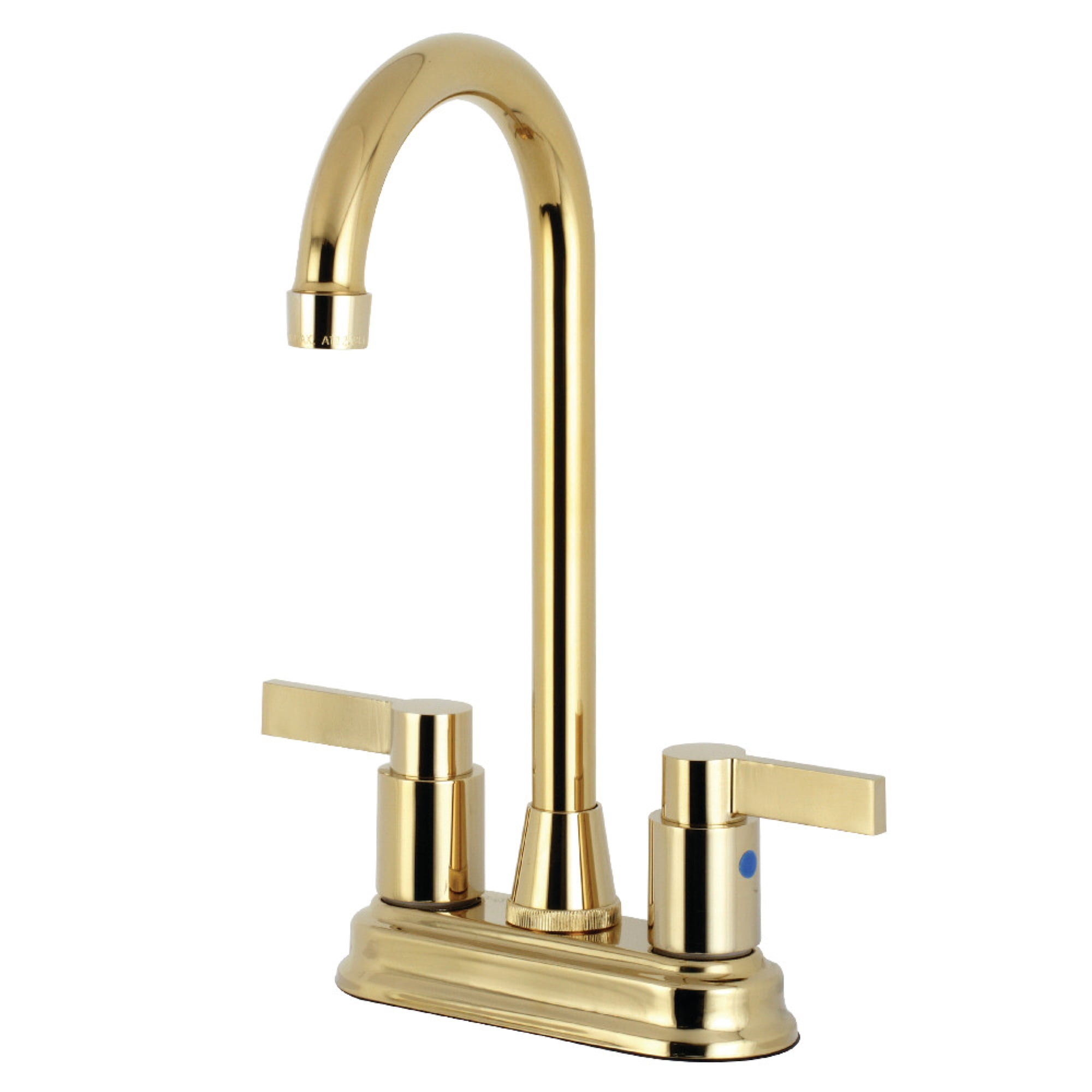 Kingston Brass KB8492NDL NuvoFusion 4 in. Centerset Bar Faucet
