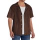 thumbnail image 2 of Fotbe Vintage Wood Camisa Estampada de Manga Corta para Hombre, Casual de Verano, Estilo Playero, Sin Arrugas-Large, 2 of 5