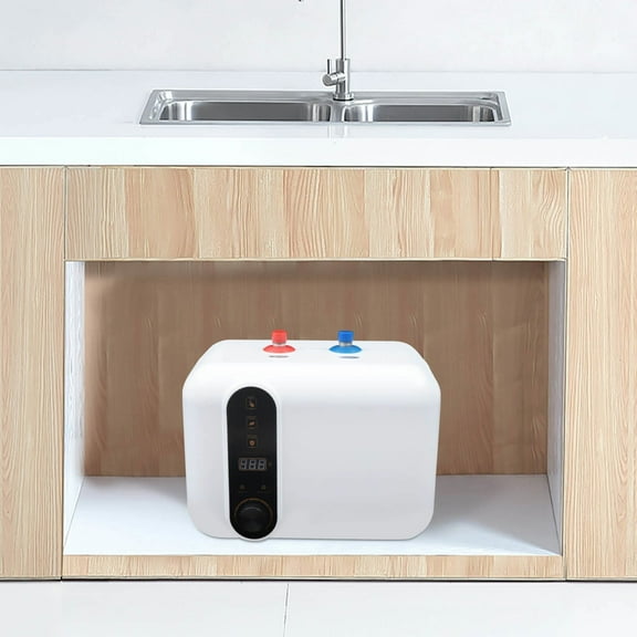 DENSET Electric 110 Volts 1500 Watts Instant Mini Tank Water Heater, 2.6 gal Capacity