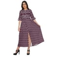 thumbnail image 1 of Moomaya Short Sleeve Kurta Printed Indian Kurti Summerwear Clothing For Women, 1 of 5