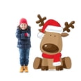 thumbnail image 3 of Advanced Graphics 2828 48 x 35 in. Illustrated Reindeer Cardboard Cutout, 3 of 3