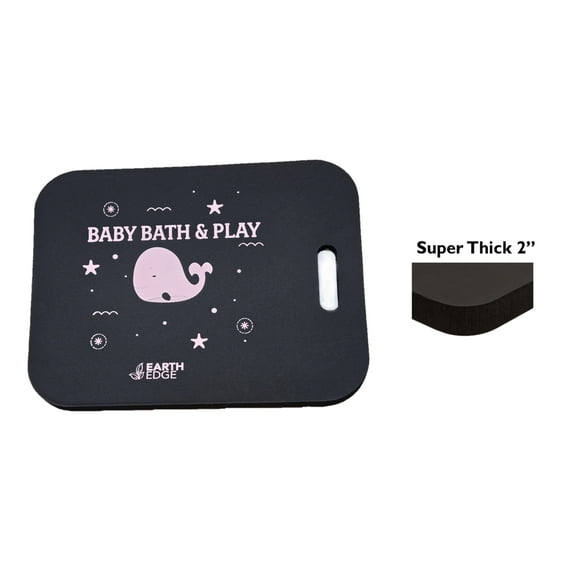 Earth Edge Premium Foam Kneeling Pad - 15"x20"x2" Pink Multi-purpose Comfort Mat