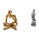 thumbnail image 1 of Estatua de Guan Yin, pensador abstracto, decoración para mesa, sala de estar, estante de oficina, estantería, adorno de piedra coleccionable, Feng Shu, 1 of 8