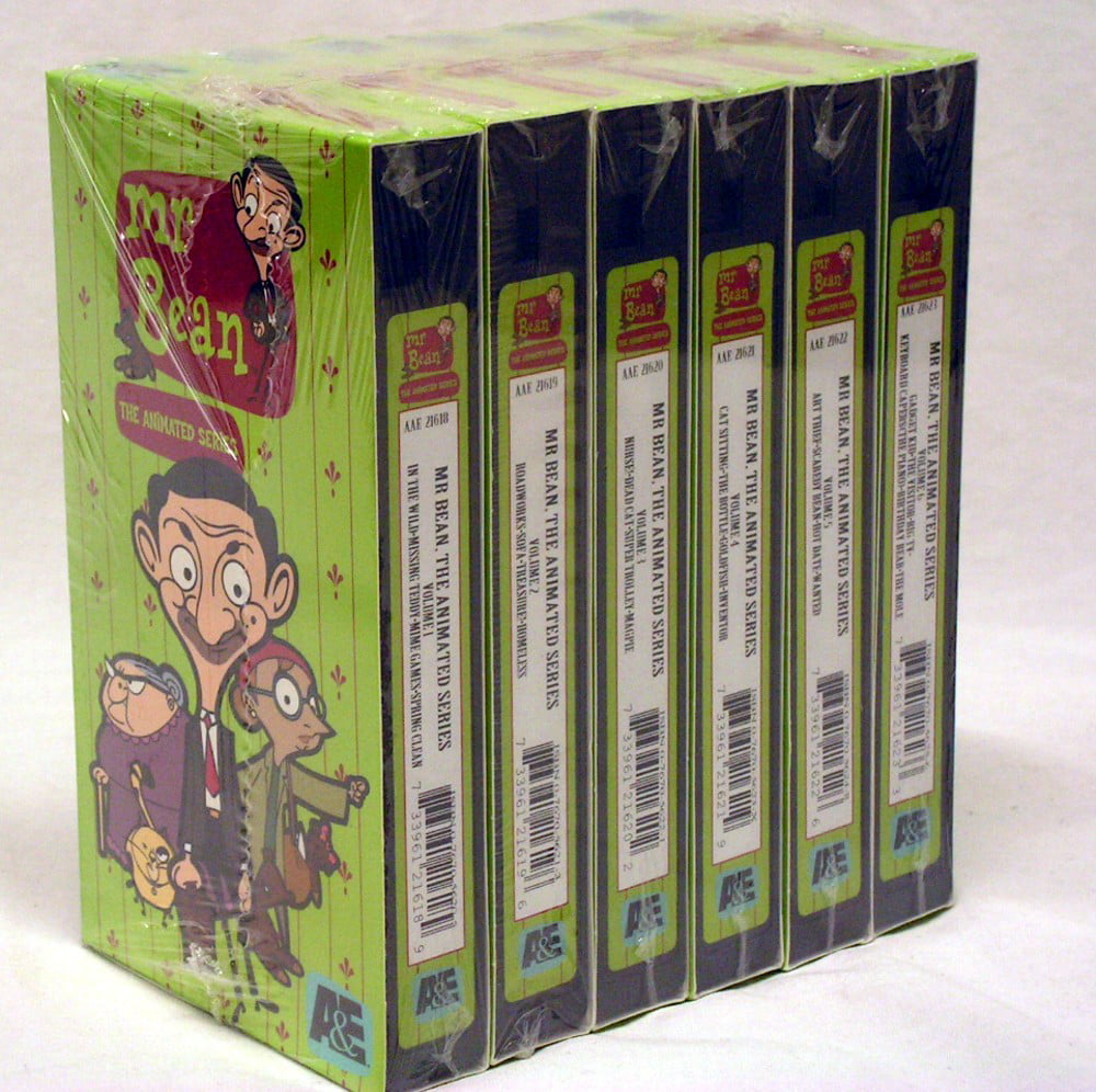Mr Bean Classic Set of 6 VHS Tapes 