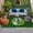 Green, variant on Welcome Bow Knot Wreath Outdoor Rug 6x9 Ft, Non Slip Washable Area Rug, Summer Flowers Black Gray Plaid Patio Rugs Carpet Runner, Large Floor Mat for Indoor/Outdoor Deck Porch Camping