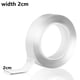 thumbnail image 1 of Cinta adhesiva de doble cara, cinta Nano superfuerte, lavable, reutilizable, impermeable, transparente, suministros de cocina y baño, 5M, 1 of 4